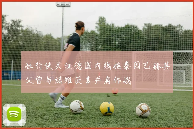 独行侠关注德国内线施泰因巴赫其父曾与诺维茨基并肩作战